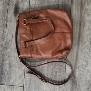 Steven leather crossbody bag